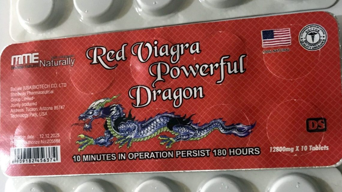 Dragon Red Viagra Powerful Performans Hapı