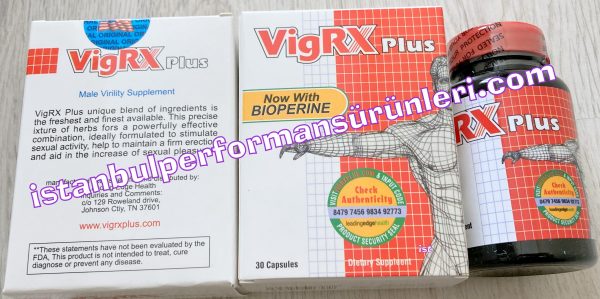 vigrx plus sex hapı büyütücü performans artırıcı